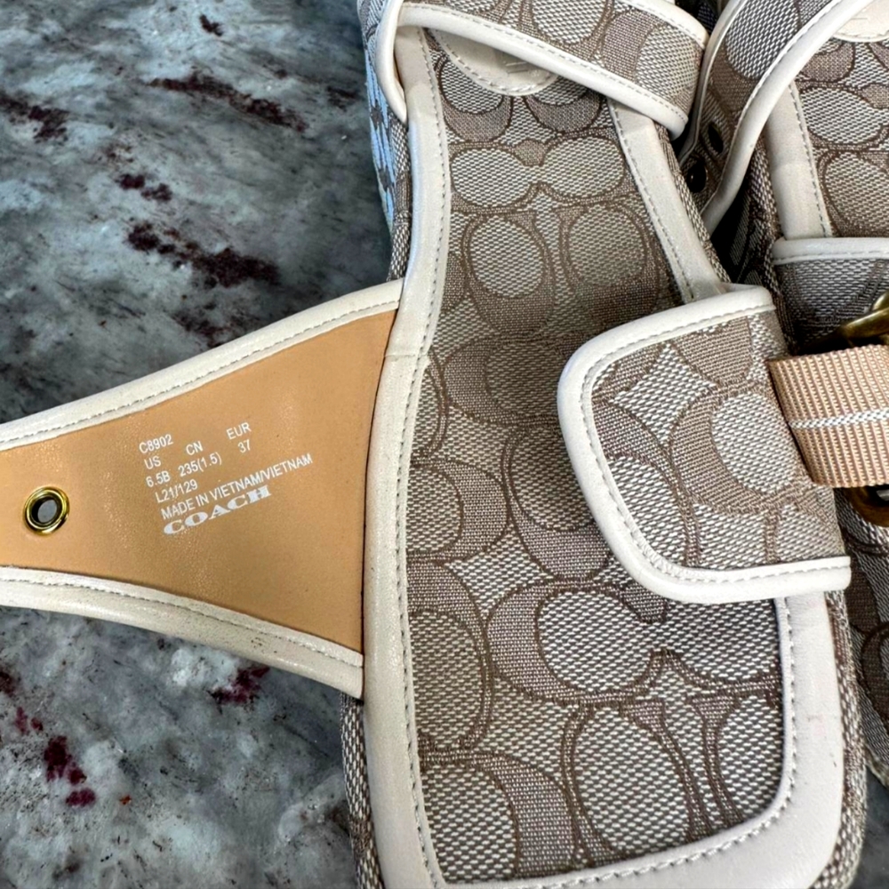 Coach sandal